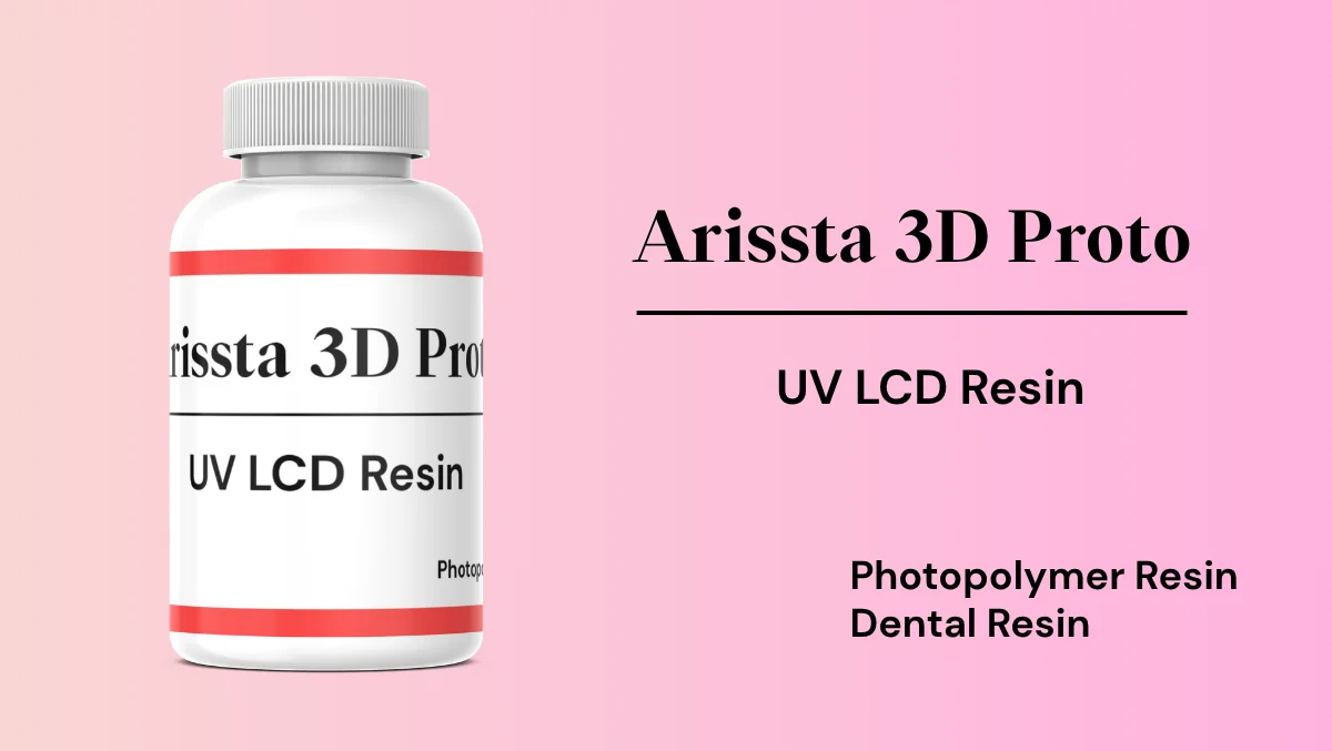 Arissta 3D Proto offers dental resin for creating dental models and biocompatible models.